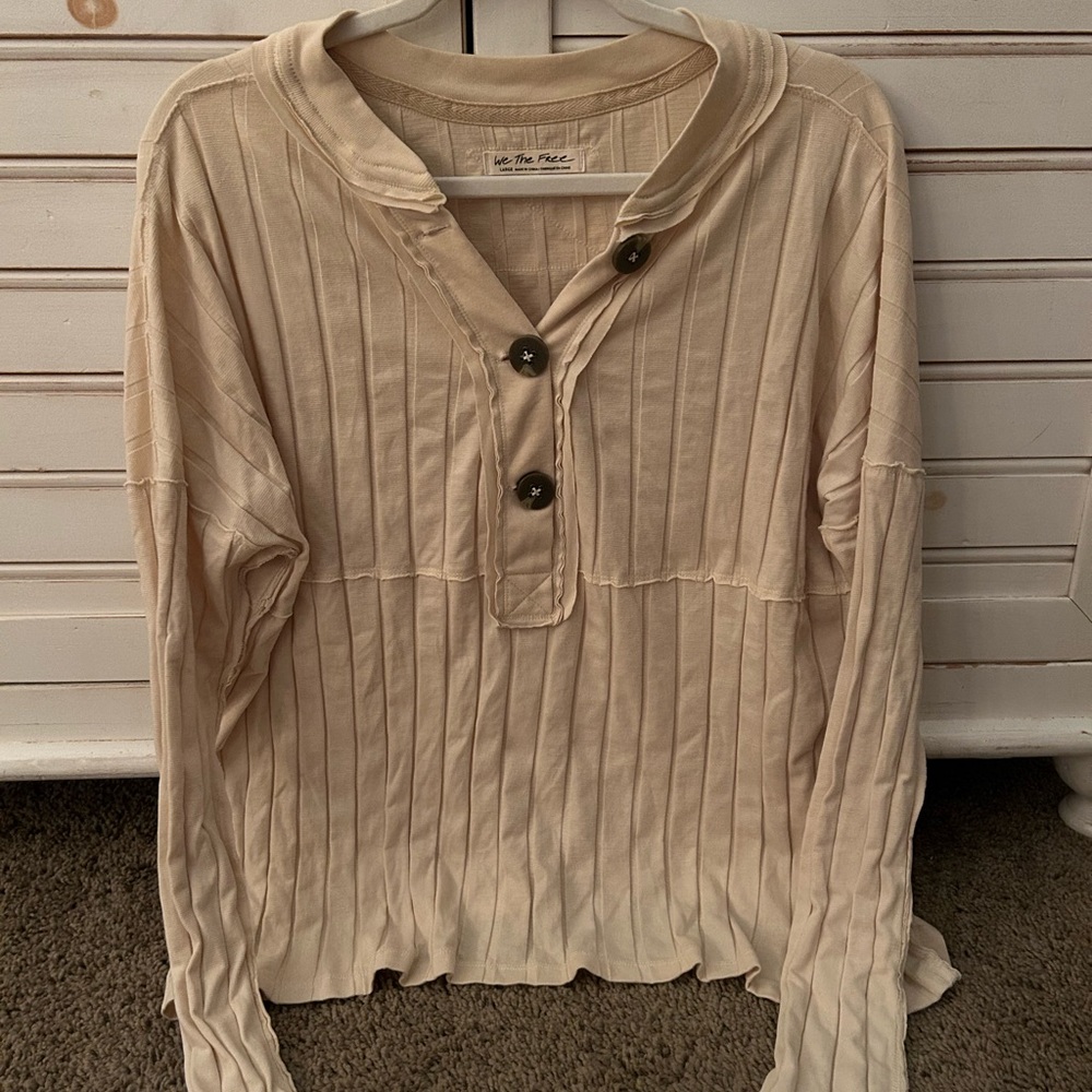 Free people thermal long sleeve
